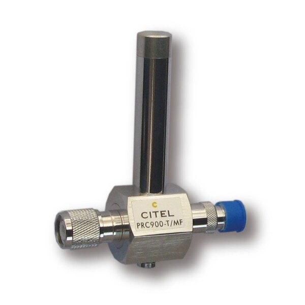 Citel Quarter Wave Stub, 870-900 Mhz, 50 Ohm, 100Ka, 1500W, N Male-Female Connector PRC900-T/MF - main